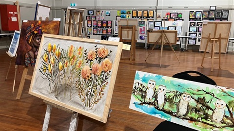 Newcastle and Lake Macquarie Art Society exhibition