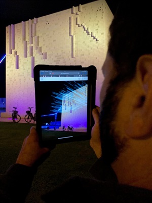 Virtual reality on the North Wall at MAP mima